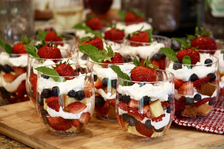 Berry Trifle Cups - FrugElegance